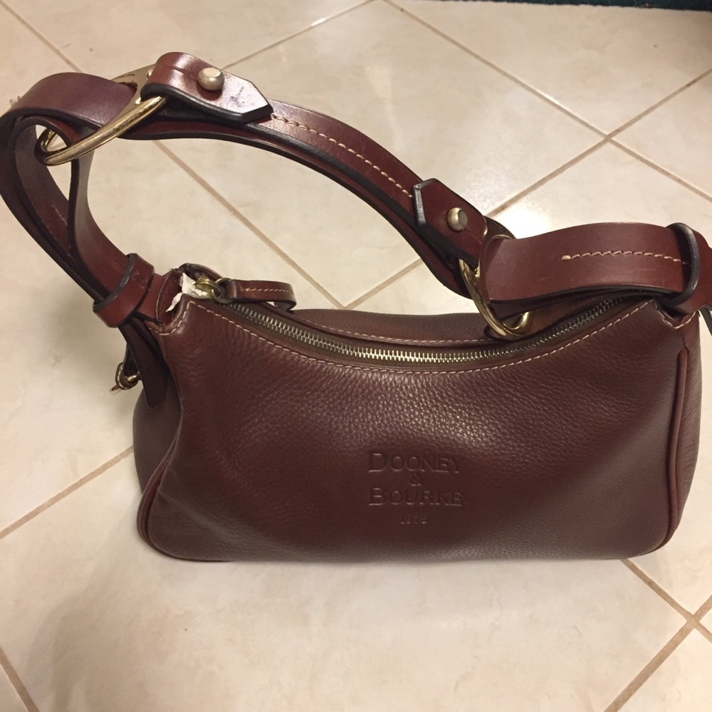 Brown Leather Dooney & Bourke Purse